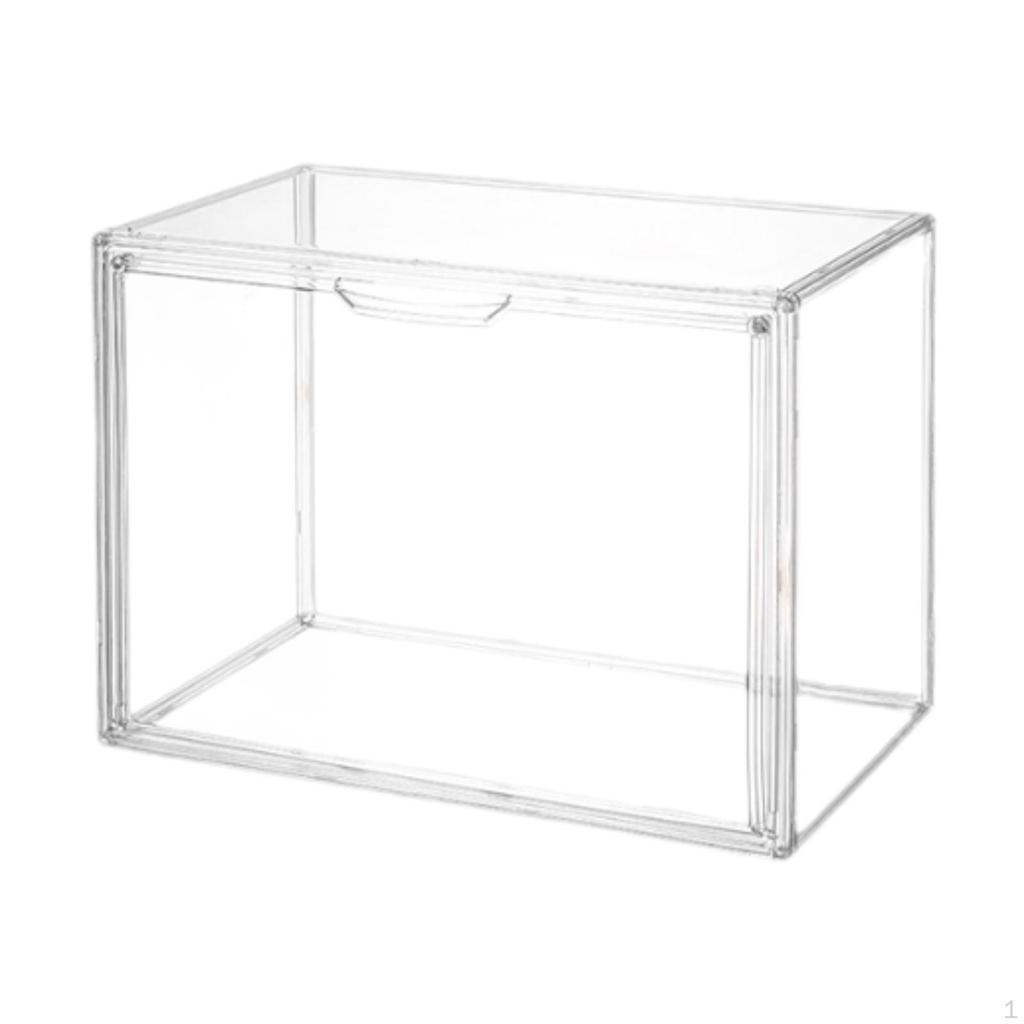 Bag Display Box Handbag Organizer Dustproof Multifunction Show Case Sturdy Storage Bin Transparent