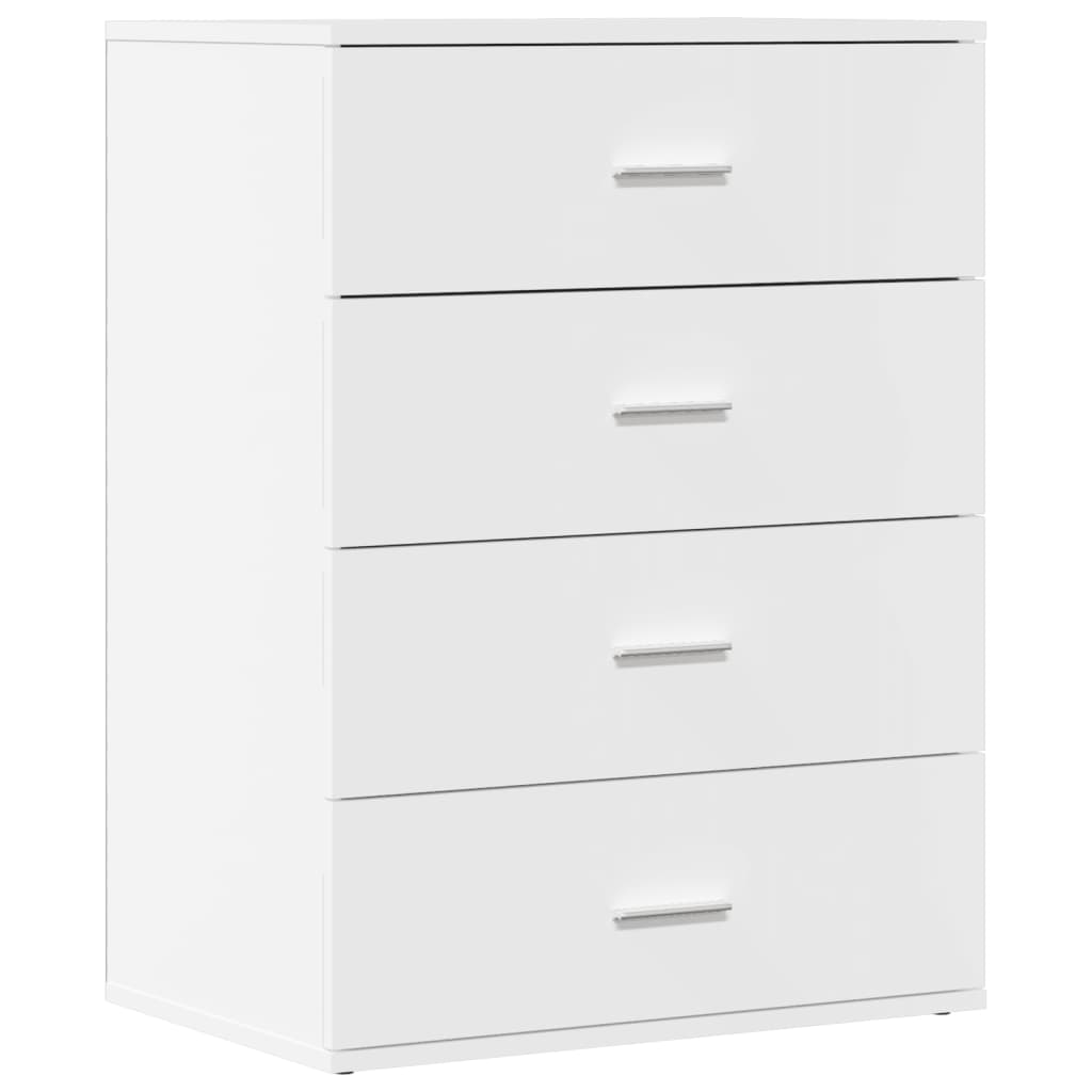 Vidaxl Шкаф, Белый, 60X39X80 См, Материал Древесно-стружечная плита