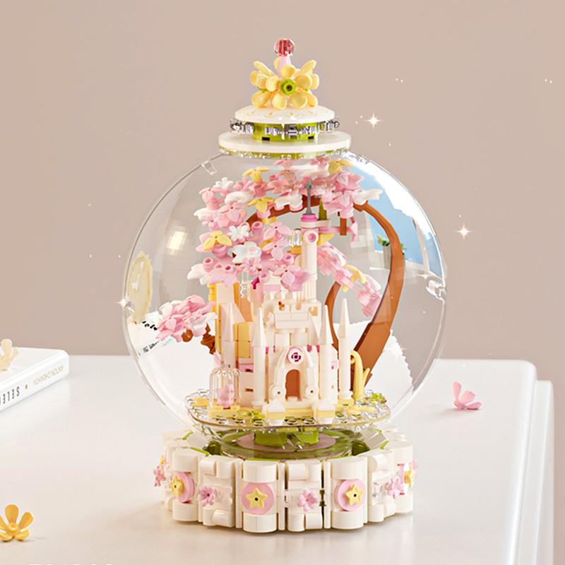 Архитектура Замок Мини Строительные блоки Дом Строительные наборы Кирпичи Игрушки Сборка Игрушки Подарки для девочек