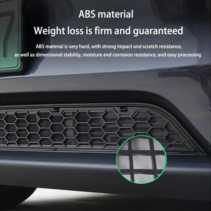 For Tesla Model YL Launch 2026 Front Lower Bumper Anti Insect Net Anti Dust Proof Inner Air Inlet Vent Grille Guards Accessories
