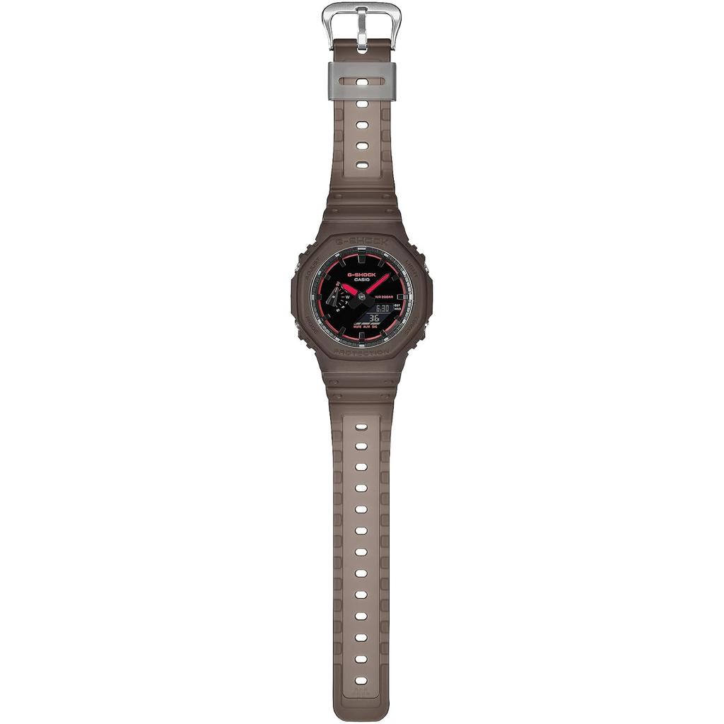 Casio GA-2100K-5AJF Men's Watch, Brown