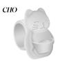 Adhesive-free Door Stopper Fortune Cat Wall Protector Shock Absorbing Elephant Stops Easy Install Shield Cushion Adhesive Free Bumper Guard for Handle