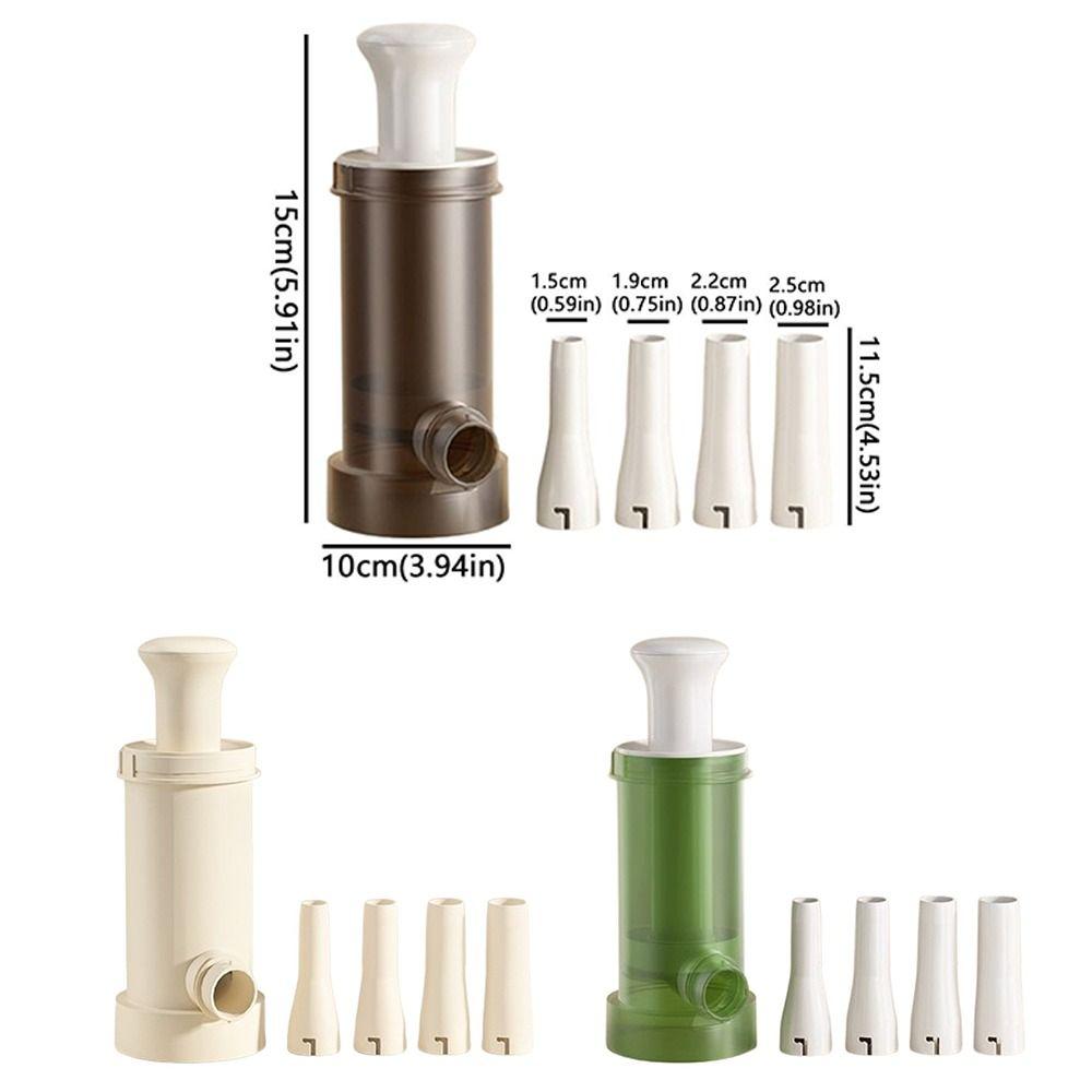 Ручная колбасная машина пищевого класса большой вместимости, набор для набивки мяса, инструмент для набивки колбас, приготовление