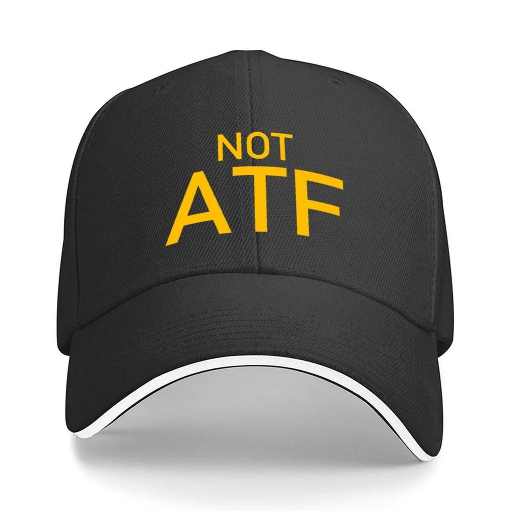 Not ATF Gun Meme BATFE Gun Rights Baseball Cap Hat Men Fun Hats Unique Hats Sunhat Womens Beach Visor Mens