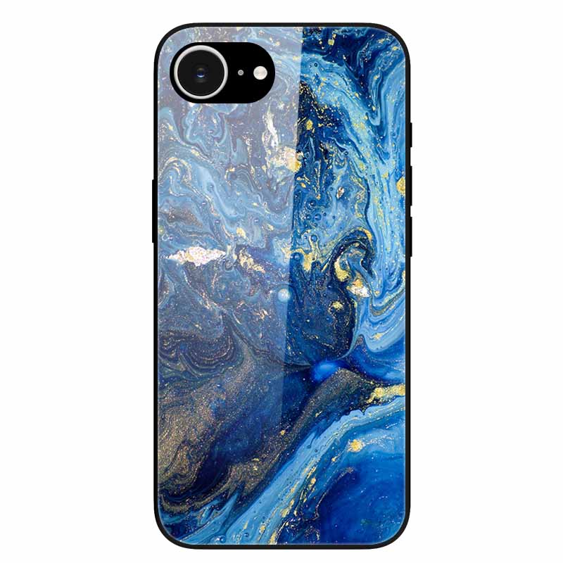 For iPhone 16E 2025 Case Black Bumper Tempered Glass Hard Phone Cases for iPhone16e 16e Back Cover for iPhoneSE SE 2025 Cool New