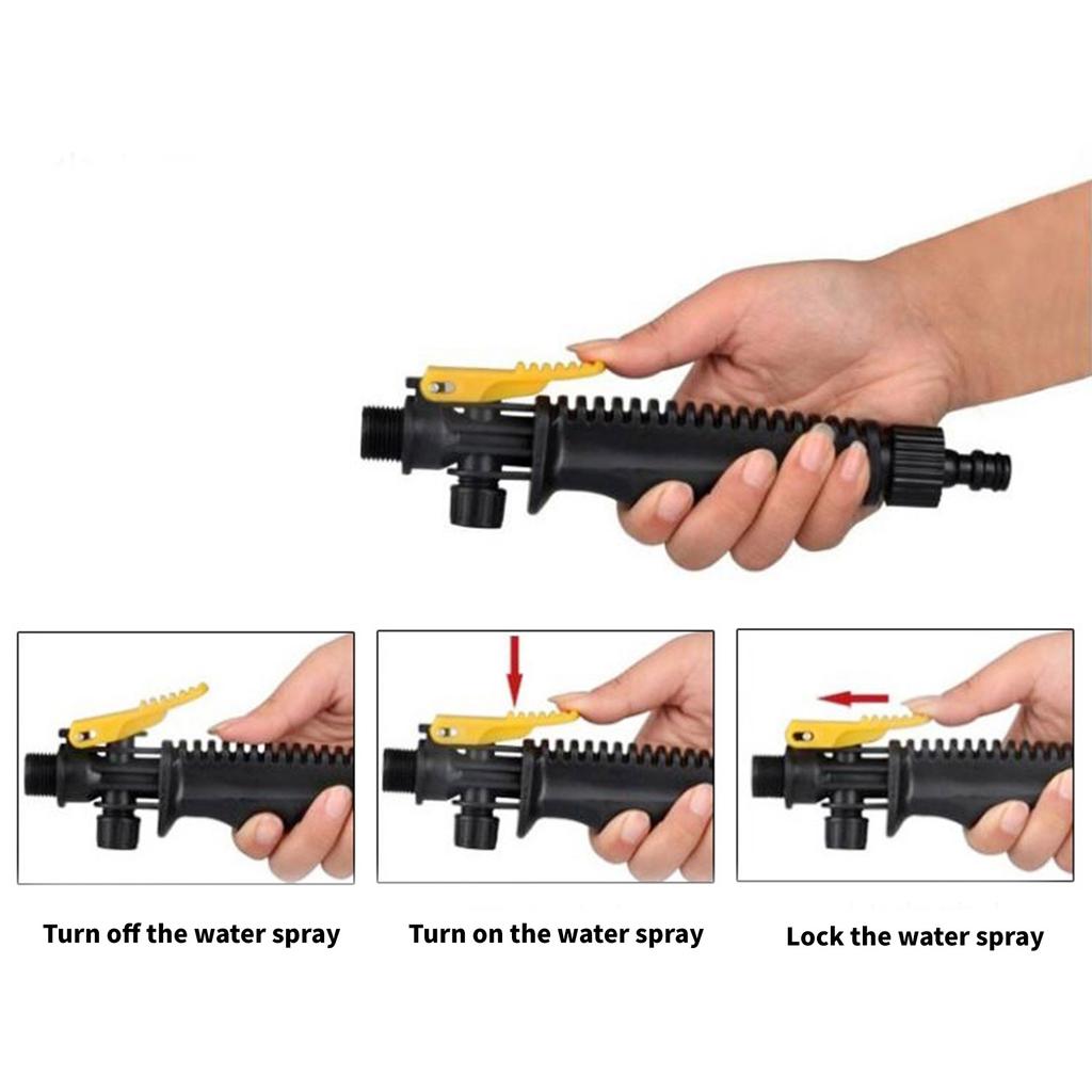 Высоконапорные пенные пистолеты, распылитель для мойки автомобилей, прочная металлическая насадка для садового шланга, запасная часть для моечных пистолетов