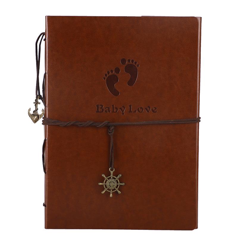 Handmade DIY Polaroid Scrapbook Photo Album for Children's Memories & ID Photos