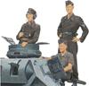 Platz WWII German 10th Panzer Division 7th Tank Regiment Tank Crew Battle of Smolensk 1941 Plastic Model DR6655 1/35