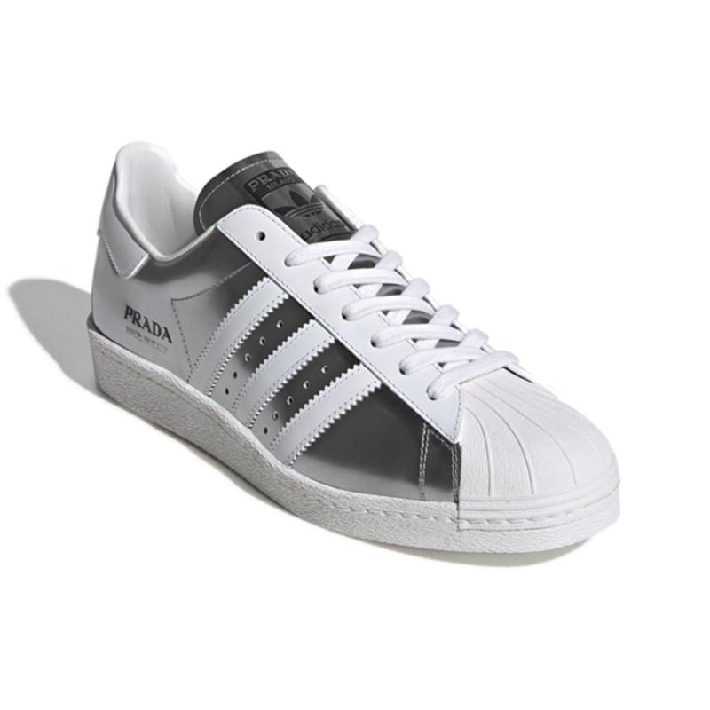 adidas Кроссовки Prada X Adidas Superstar 'Silver Metallic' FX4546