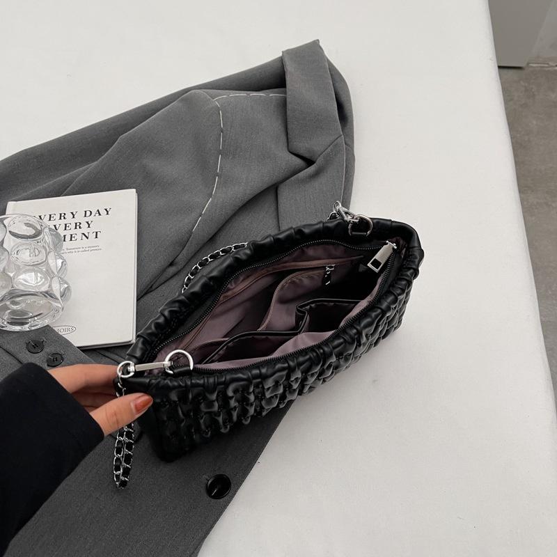 IELGY Женская сумка на плечо в клетку с пузырьками и диагональным пролетом