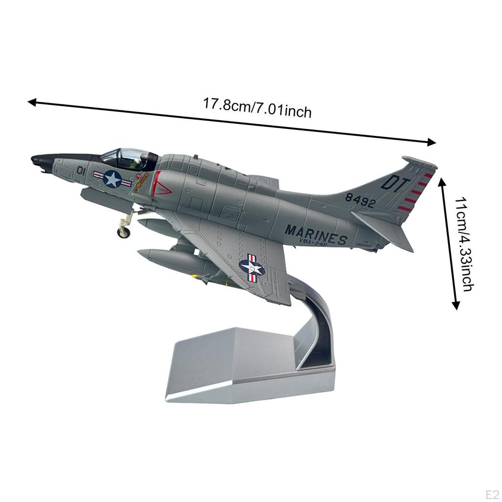 1/72 Литая модель самолета Реалистичный самолет Сплав Образование Детские игрушки Истребитель для стола