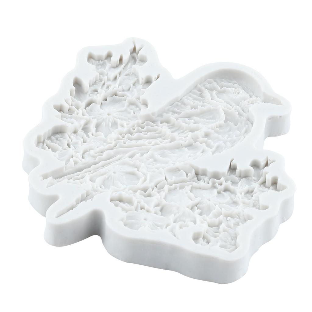 Силиконовая форма для птиц Формы для мастики в виде птиц Инструменты для украшения торта Тематический торт Десерт Украшенный Шоколадная форма для конфет