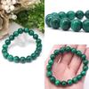 Malachite 10mm Round Ball Bracelet Inner Circumference Approximately 18cm Malachite Striped Pattern Natural Stone Power Stone Prayer Bead Prayer Bead