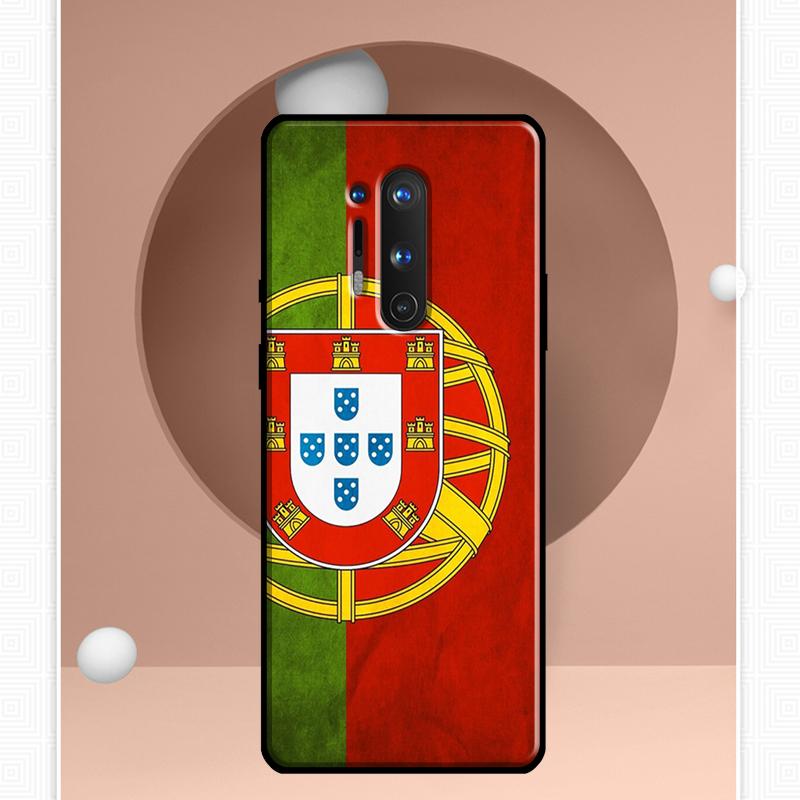 Portugal National Flag Case For OnePlus Ace 11 9 10 Pro 9RT 10T 8T Cover For OnePlus Nord CE 2 Lite 2T N10 N20