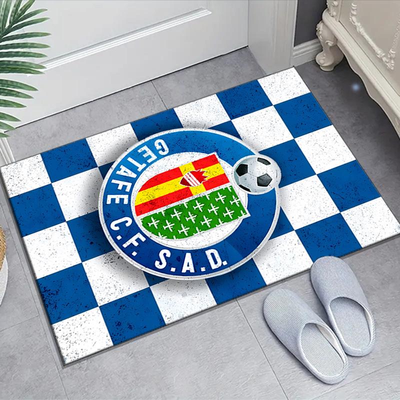 1pc Football Team Design Area Rug - Non-Slip, Soft & Cozy Floor Mat for Living Room, Bedroom, Office - Indoor/Outdoor Decorative Carpet