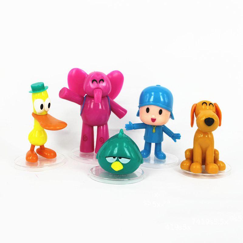 Классическая мультяшная кукла ПВХ набор фигурок для детей и коллекционеров 5 шт. игрушка