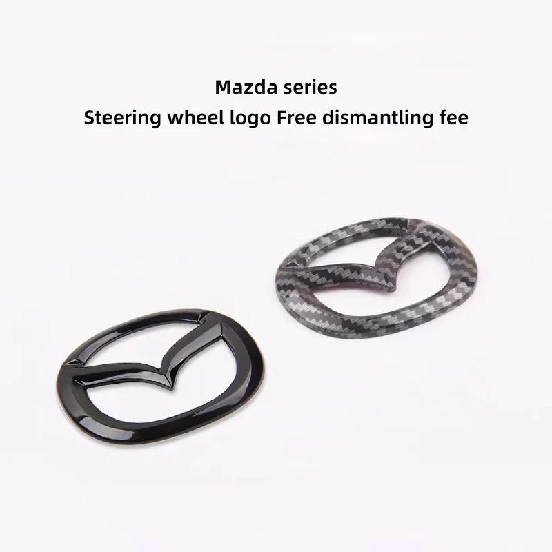 2025 Горячая Наклейка-Шильдик на Руль Автомобиля Mazdaspeed Автоаксессуары Для Mazda 2 3 6 5 Atenza CX3 CX5 MX5 CX7 Axela CX30 C