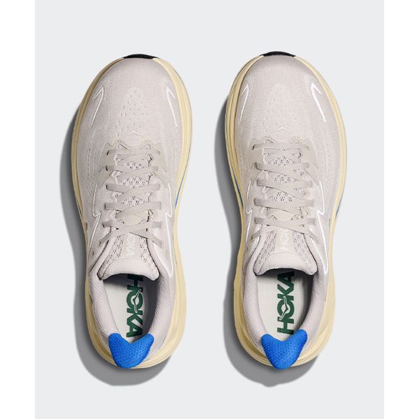Hoka One One Clifton 10 Классические Универсальные Прочные Дышащие Беговые Кроссовки Мужские Кроссовки Бежевые 1162030-SCCV