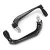 Pair of Motorcycle Brake Clutch Levers Black Protect Guard for 0.9in Aperture Handlebar