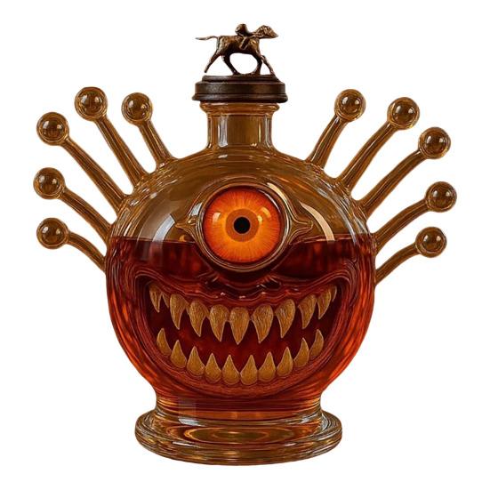 Декантер для виски «Монстры» для мужчин, папы, забавная статуэтка, декантер для виски 300 мл, пустой декантер для вина, украшение для домашнего бара, подарок для любителей виски