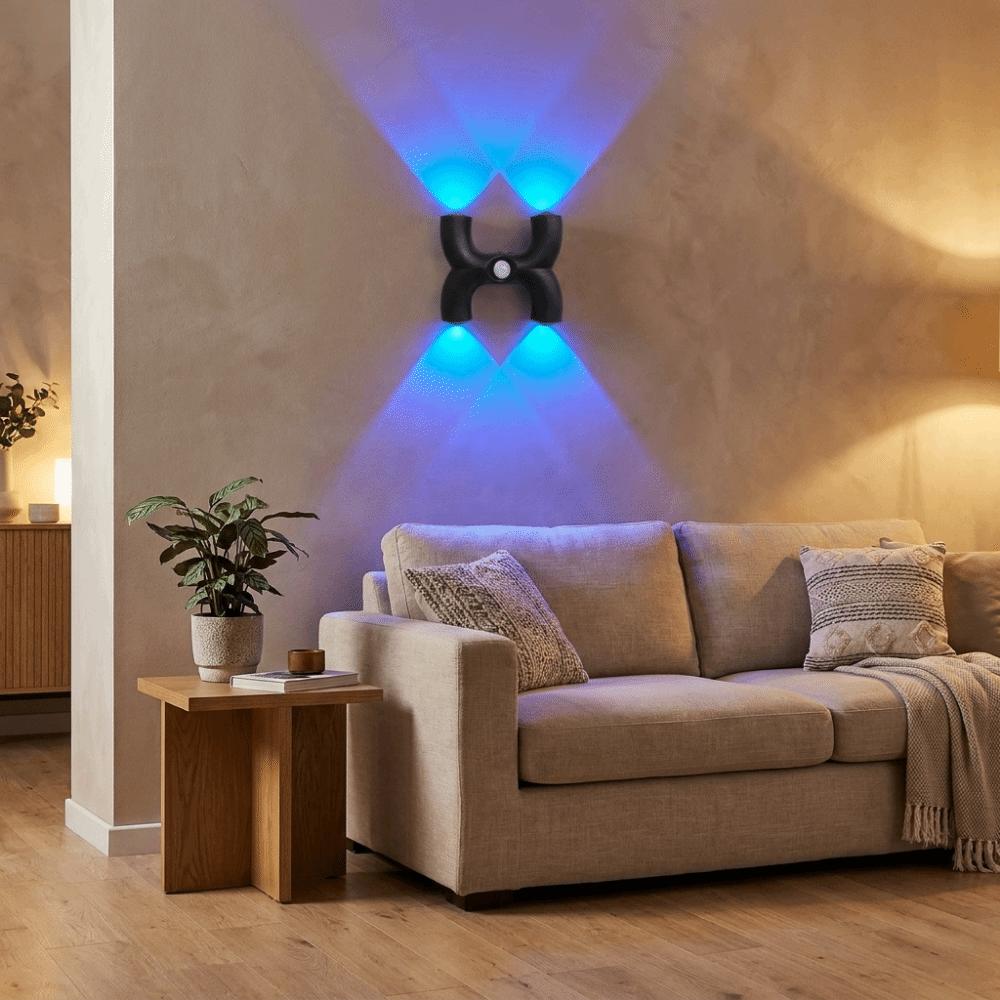 Smart Sensing Induction Wall Lamp USB Charging Rechargeable Wall Light Bedroom