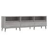 VidaXL Meuble TV sonoma gris 150x30x44,5 cm bois d'ingénierie 831298