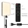 LED Video Light Panel Lighting Dimmable Photography Fill-in Lamp With Professional Tripod Remote Control For Live Stream Youtube