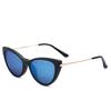 2353 New Retro Set Of Sunglasses Women Cat Eyes Magnetic Clip Sun Glasses Tr Frame Metal Legs Prescription -0.5 -1.0 -2 To -6