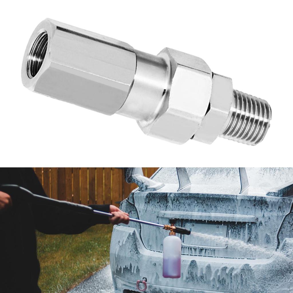 Pressure Washer Adapter High Car Washing Joint Garden Hose Rustproof Mozzles Pipe