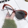 Женские и мужские модные фотохромные очки круглые наружные анти-УФ оптические очки очки винтажные меняющие цвет очки оправы