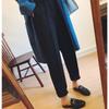 Женские брюки-карандаш с утолщением, осенне-зимние брюки в стиле OL, женские брюки для рабочего костюма, свободные женские брюки, капри