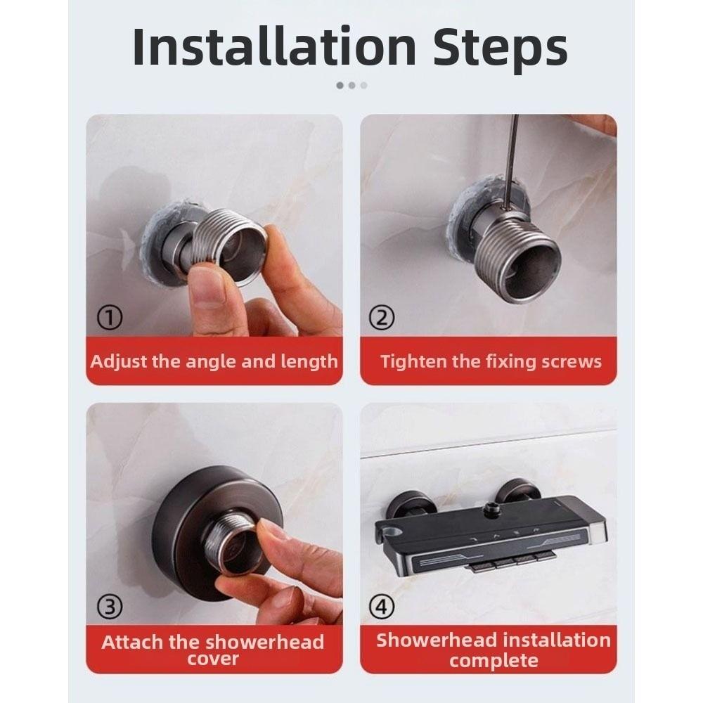 Curved Foot Eccentric Extendable Nipple Telescopic Eccentric Screw Corner Kitchen