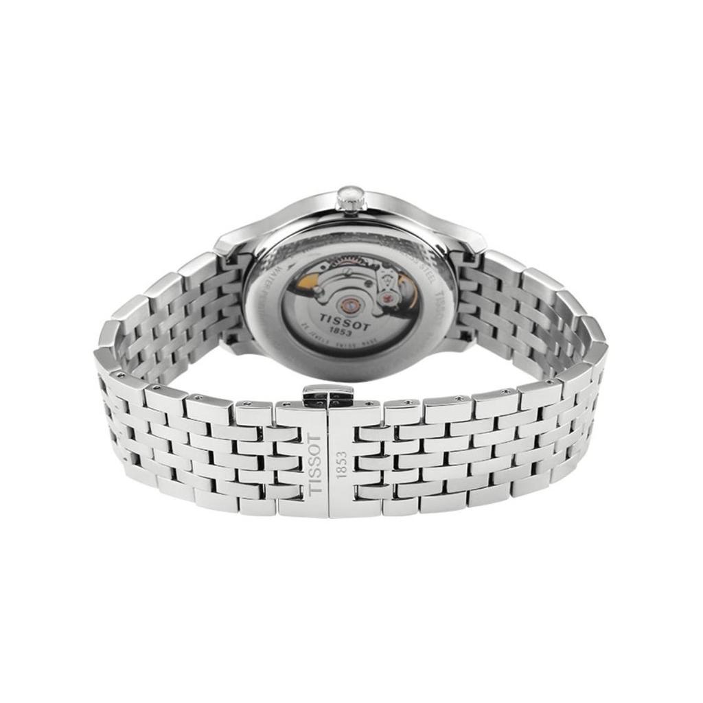 Tissot Мужские часы Junya Collection с механическим механизмом, водонепроницаемостью 30 м, диаметр 40 мм, черный циферблат, артикул T063.428.11.058.00