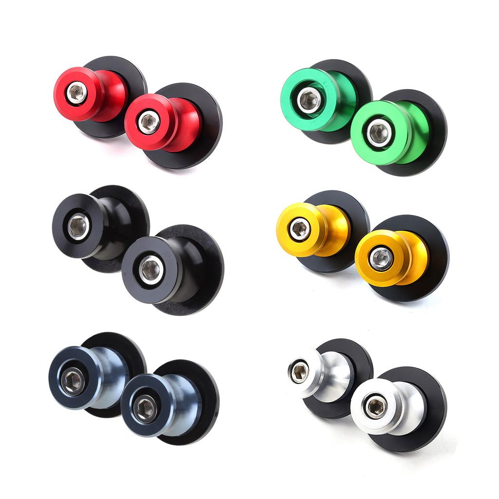 8mm M8 Motorcycle Swing Arm Sliders Spools CNC Swing Arm Stand Screw for Z900 Z1000SX Z650 Z800 Z1000 Z1000R