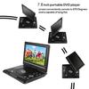 7,8-дюймовый DVD-плеер, перезаряжаемый, USB-порт, вращение на 180 градусов, ЖК-широкоэкранный, портативный EVD-видеоплеер для улицы