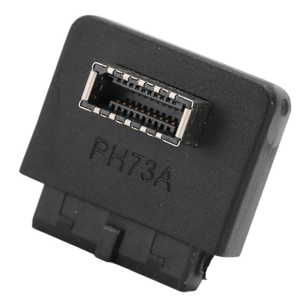 USB-адаптер для передней панели, 90 градусов, ABS, широкая применимость, USB 3.0 20-контактный на TYPE E Header, для материнской платы