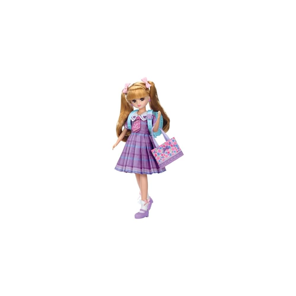 Takara Tomy Licca-chan Doll LD-08 Dress-Up Play Toy for Ages 3 and Up