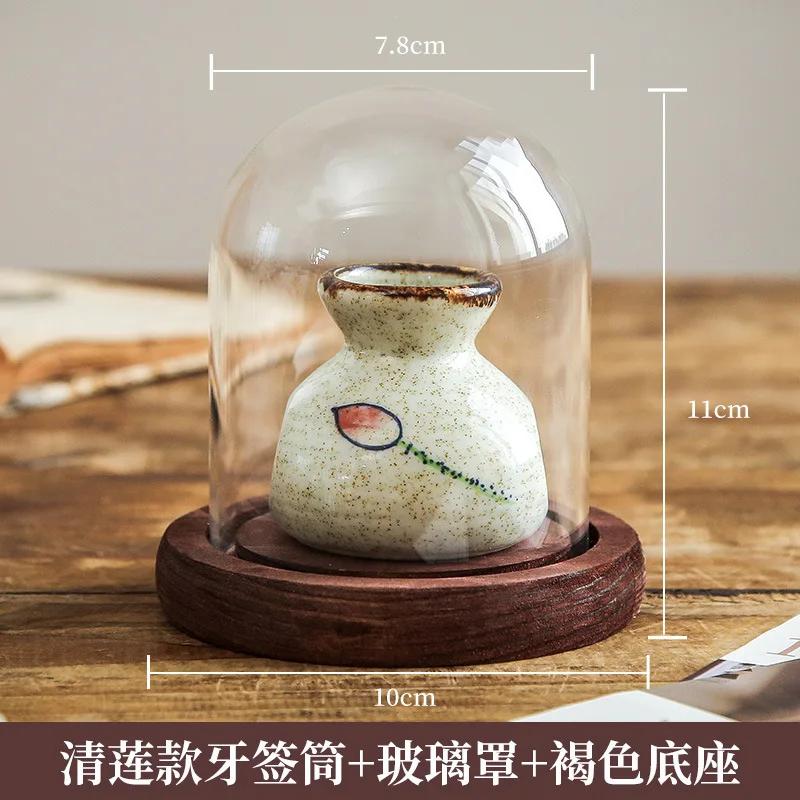 Персонализированная коробка для зубочисток, бытовая легкая, роскошная, керамическая подставка для зубочисток, креативная, для гостиничного обслуживания, коммерческого использования, емкость для ватных палочек