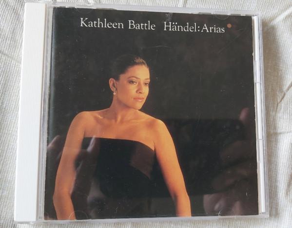CD KATHLEEN BATTLE Hndel Arias K15Y300 Seven Seas 1998 Japan ObiClassical Used