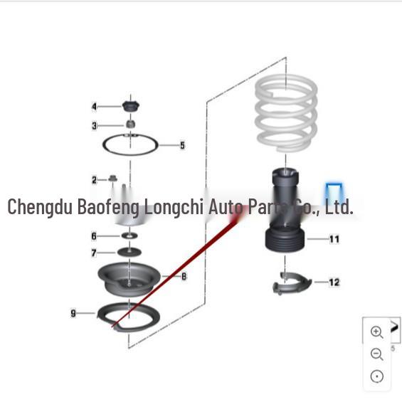 BMW X1 E84 Передний амортизатор Буферная резина 31336793148