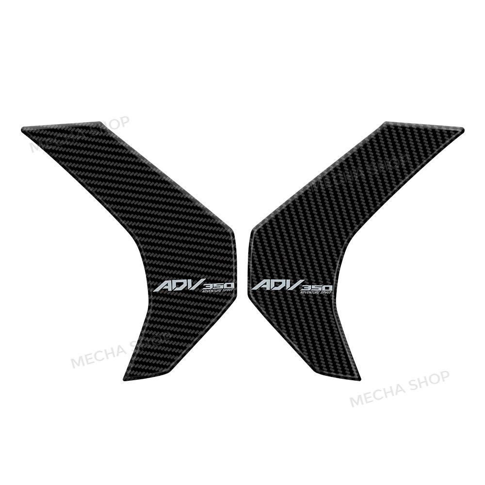 adv350 2025 Tank Pad Sticker Motorcycle Accessories For ADV 350 Fuel Tank Protection 3D Gel Decals 2022 2023 2024