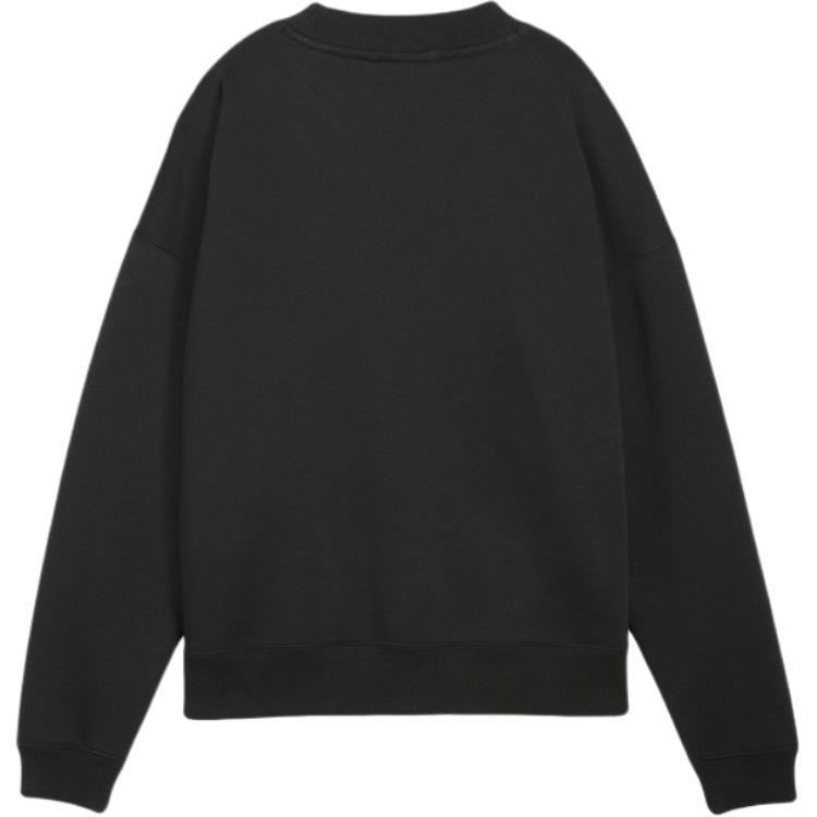 Puma Select Essentials Флисовая свободная толстовка с круглым вырезом Женские топы 63473501