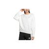 Solid Color Crew Neck Pullover Long Sleeve Sweatshirt Women Sweatshirt White 531435-02