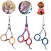 Pet Hair Scissors Animal Cutting Feet Ear Eye Hair Trimming Grooming Stainless Steel Dog Scissors Pets Shears