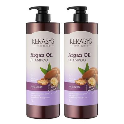 Шампунь Kerasys Argan Oil с ароматом детской присыпки, 2 шт., 1 л