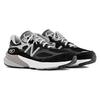 New Balance 990v6 Сделано в США Черные серебристые мужские кроссовки M990BK6