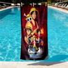 Дизайн пляжного полотенца с принтом One Piece, Мягкое, Легкое. для дома, ванной, спа, бассейна, йоги, серфинга, кемпинга, подарок семье, другу