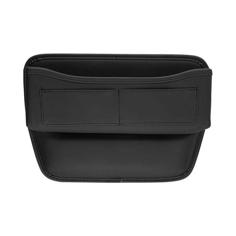 Durable Modern Multifunctional Anti-Slip Premium PU Leather Car Seat Side Pocket Gap Organizer with Customized Color