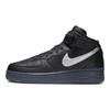 Nike Кроссовки унисекс Air Force 1 Mid Premium Black Metallic Silver Hyper-Pink Anthracite DX3061-001