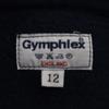 GYMPHLEX Вышивка в одном месте Толстовка с длинным рукавом из флиса Bore на молнии 12 Темно-синий Женский Б/У